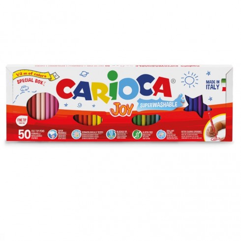 ROTULADOR CARIOCA MEDIO METRO 50UND