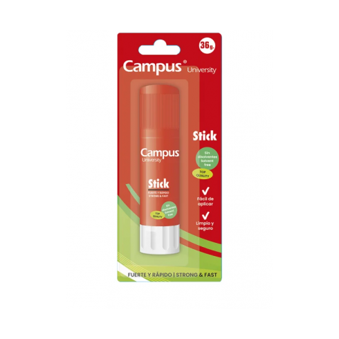 BLISTER BARRA ADHESIVA CAMPUS STICK 36 gr.