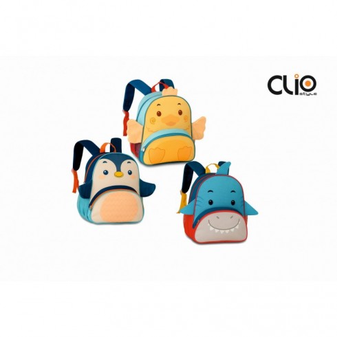 MOCHILA CLIO INFANTIL AQUATICOS  33X27XX11,5