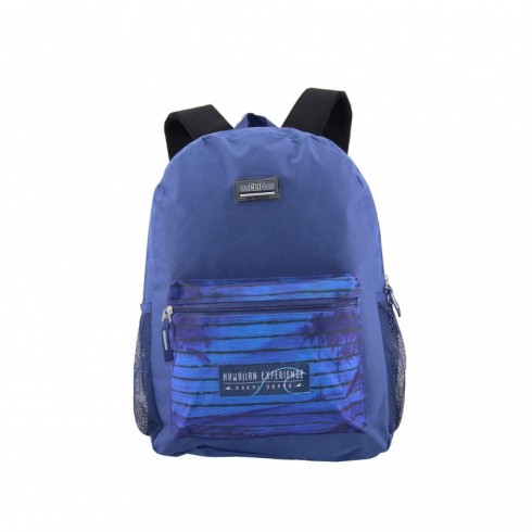 MOCHILA CLIO SURF AZUL 43X30X13 C/2 CREMALLERAS