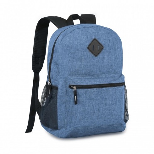 MOCHILA CLIO AZUL 43X30X13 C/2 CREMALLERAS