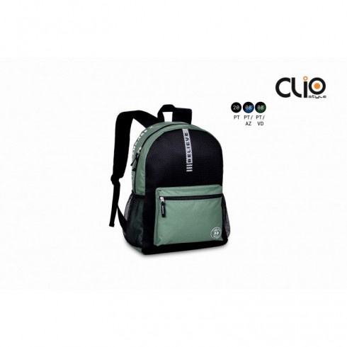 MOCHILA CLIO BELIVE 43X30X13 C/2 CREMALLERAS