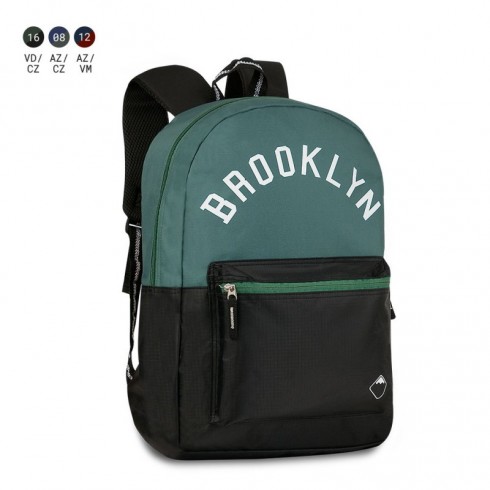 MOCHILA CLIO  BROOKLYN 43X30X13 C/2 CREMALLERAS