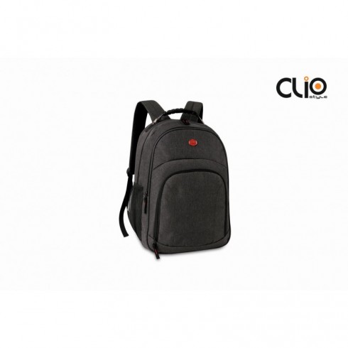 MOCHILA EXECUTIVA GRIS 3 CREMALERAS 46X32,5X14,5cm