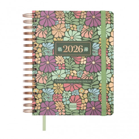 AGENDA FINOCAM 16 MESES VITAE 1/4  SV  HORIZ.VERDE 25-26
