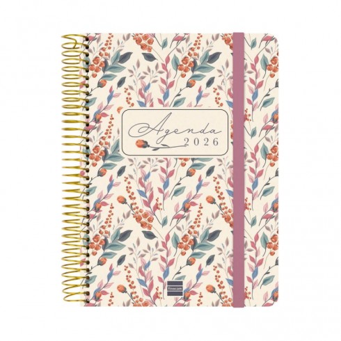 AGENDA FINOCAM CLOE E10 SV ROSA 25-26