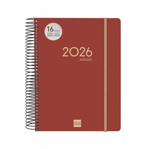 AGENDA FINOCAM IKON BURDEOS E10 1DP 25-26
