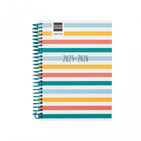 AGENDA FINOCAM DIVA 1/8 SVH COLORS 25-26