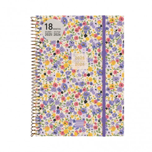 AGENDA FINOCAM 18M ESP. GIRL E10 SV HOR.25-26