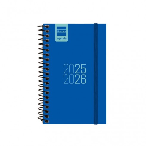 AGENDA FINOCAM ESPIRAL E3 SV HORIZ.AZUL 25-26