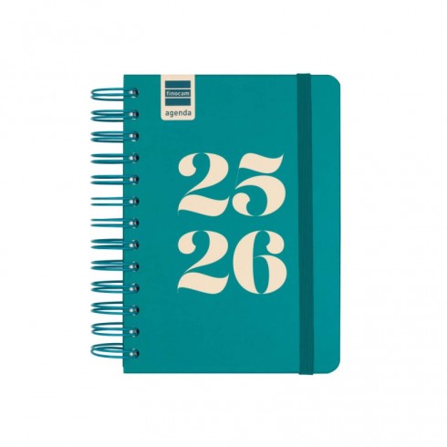 AGENDA FINOCAM COSMO 1/8 1DP AQUA 25-26