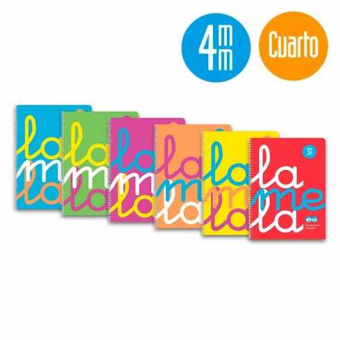 BLOC LAMELA PLASTIC CUARTO C 4MM SURTIDO