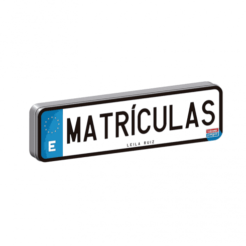 JUEGO DE MESA MATRÍCULAS