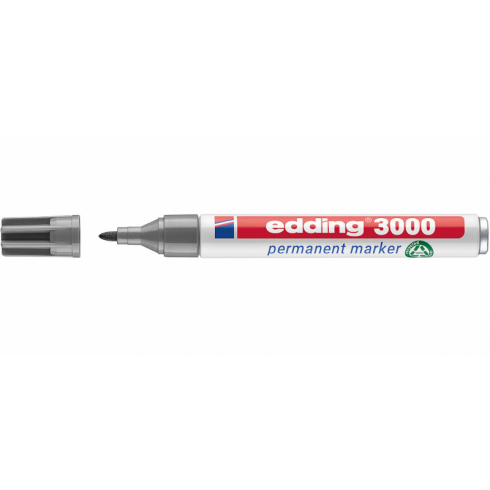 ROTULADOR EDDING 3000 GRIS