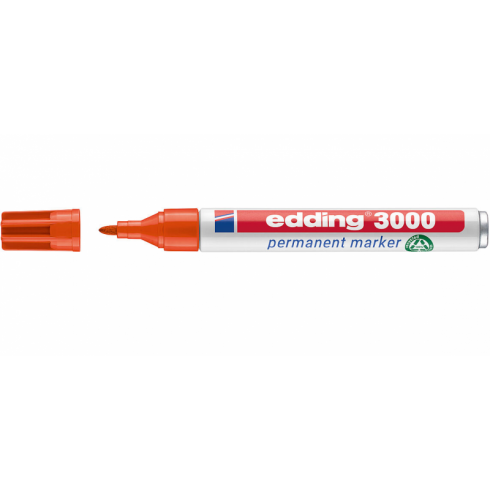 ROTULADOR EDDING 3000 NARANJA