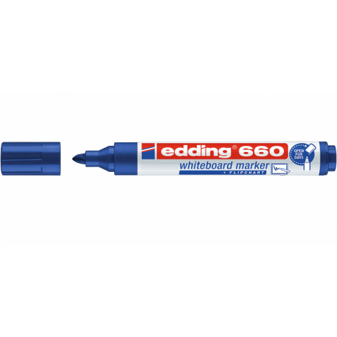 ROTULADOR EDDING 660 PIZARRA AZUL