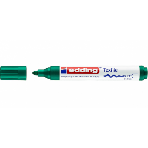 MARCADOR ROPA EDDING 4500 VERDE