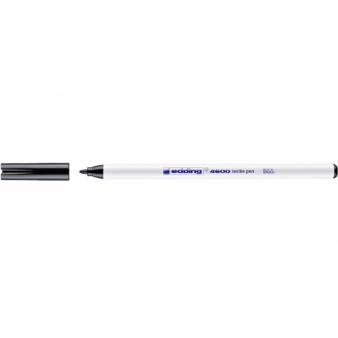 ROTULADOR ROPA EDDING 4600 NEGRO