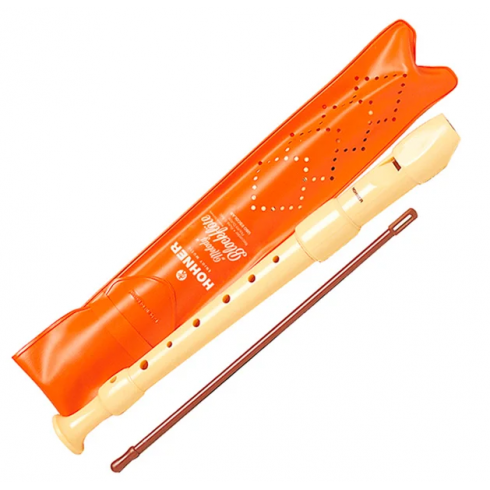 Flauta Hohner CREMA 9516 Funda Naranja