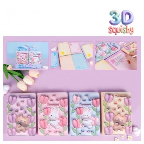 LIBRETAS 3D BEAR AND RABBIT