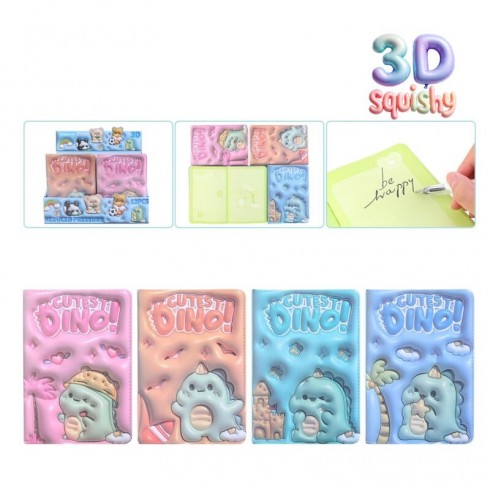 LIBRETAS 3D CUTEST DINO