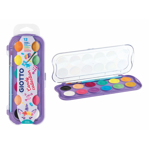 ACUARELA GIOTTO CANDY 12 COLORES 30ML