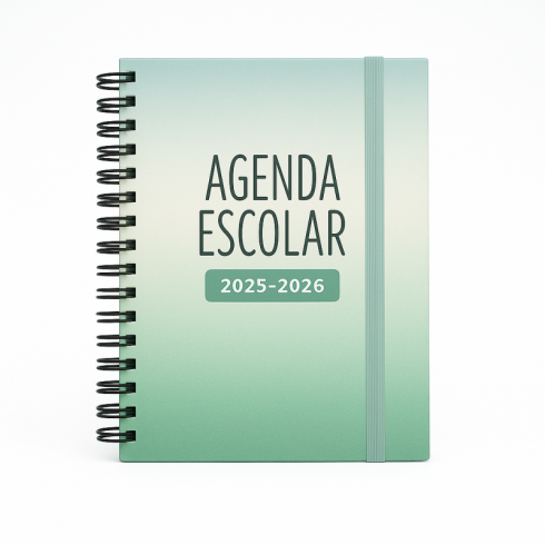 AGENDA ESCOLAR MIMBEK 25/26 TDURA A5 SV VERDE/VERDE