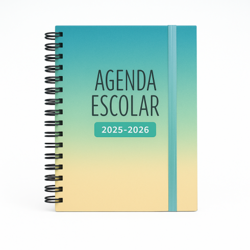 AGENDA ESCOLAR MIMBEK 25/26 TDURA A5 SV VERDE/AMARILLO