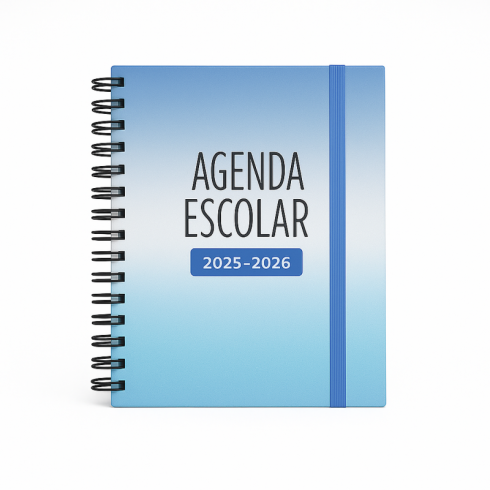 AGENDA ESCOLAR MIMBEK 25/26 TDURA A5 SV AZUL/AZUL