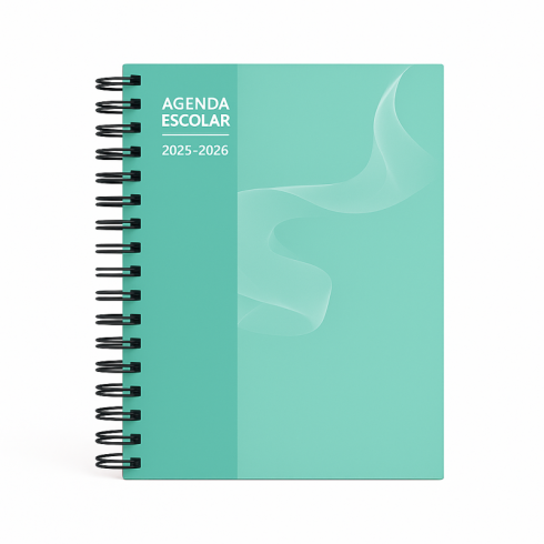 AGENDA ESCOLAR MIMBEK 25/26 T.POLIPR. A5 1DP VERDE