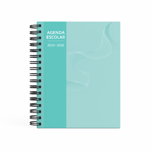 AGENDA ESCOLAR MIMBEK 25/26 T.POLIPR. A5 1DP TURQUESA