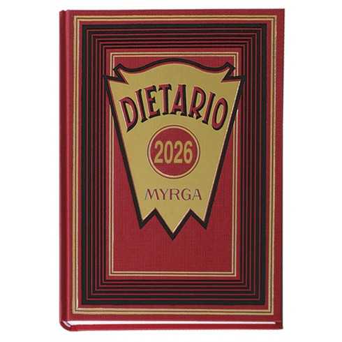 DIETARIO MYRGA OCTAVO ROJO 2026 1DP