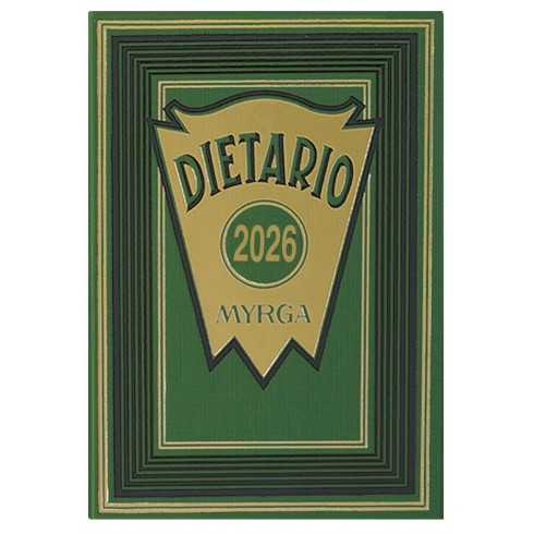 DIETARIO MYRGA OCTAVO VERDE 2026 1DP