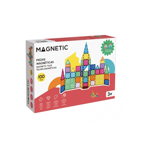 JUEGO CONSTRUCCIÓN MAGNETICS 100 PIEZAS