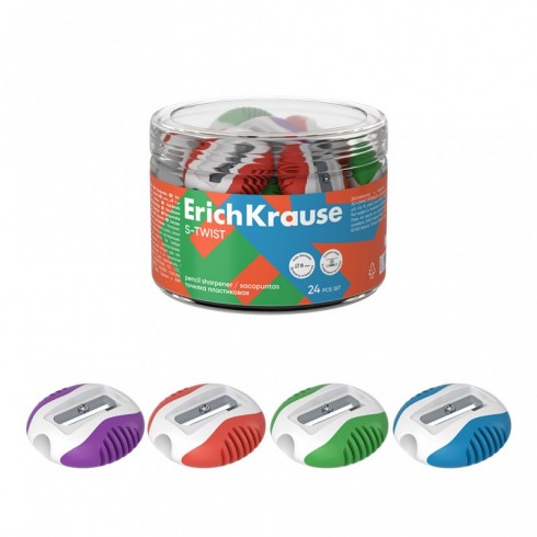 SACAPUNTAS PLASTICO S-TWIST ERICHKRAUSE