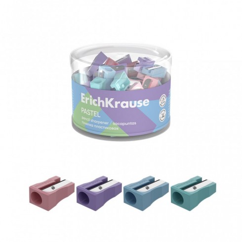SACAPUNTAS PLASTICO NEON ERICHKRAUSE