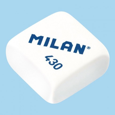 GOMA DE BORRAR MILAN 430 BLISTER 4 UNIDADES