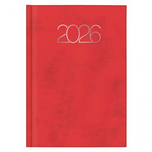 AGENDA 1DP 1/4 PREMIUM 755-ROJO 2026
