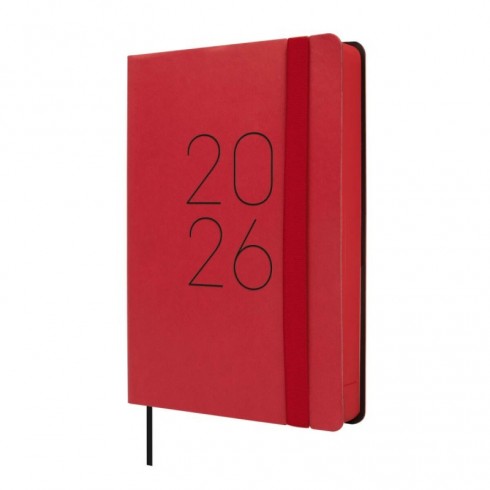 AGENDA FLEXI LISA F4 118X168 1DP 2026 ROJO