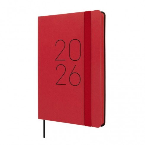AGENDA FLEXI LISA F4 118X168 SVH 2026 ROJO