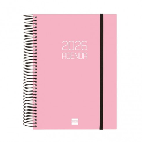 AGENDA OPAQUE E10 155x212 1DP 2026 ROSA
