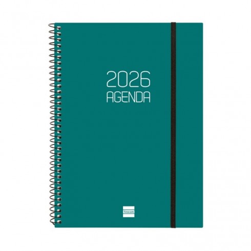 AGENDA OPAQUE E10 155x212 SVH 2026 VERDE