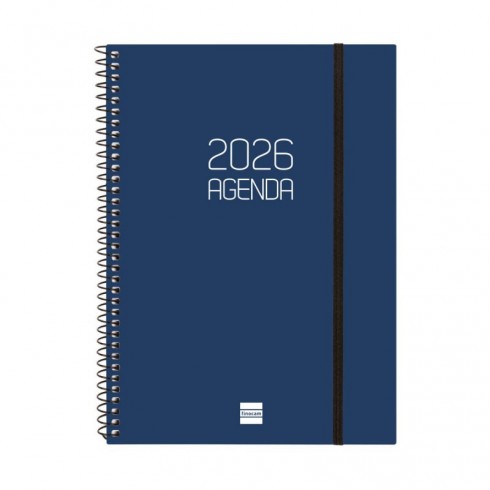 AGENDA OPAQUE E10 155x212 SV VERT 2026 AZUL