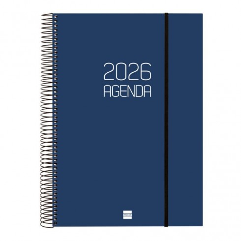 AGENDA OPAQUE E40 210X297 1DP 2026 AZUL