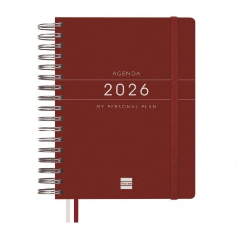 AGENDA TEMPUS 155x212 1DP 2026 BURDEOS