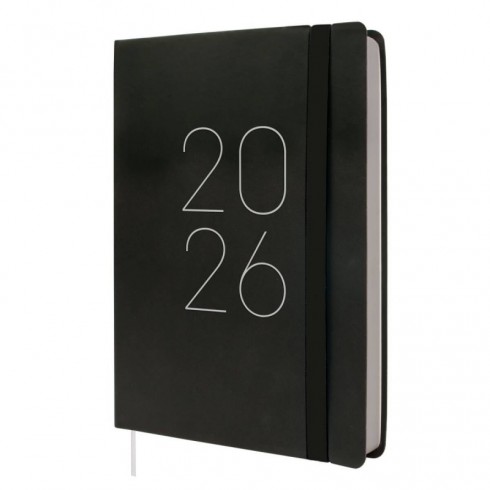 AGENDA FLEXI LISA FA5 DINA5 1DP 2026 NEGRO