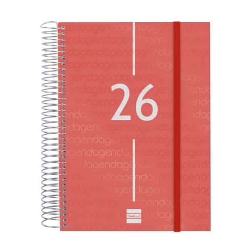 AGENDA YEAR E10 155X212 1DP 2026 ROJO
