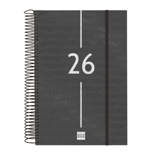 AGENDA YEAR E11 165x242 1DP 2026 NEGRO