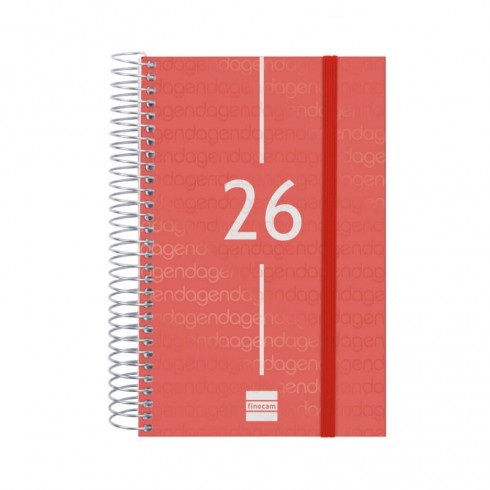 AGENDA YEAR E5 117x181 1DP 2026 ROJO