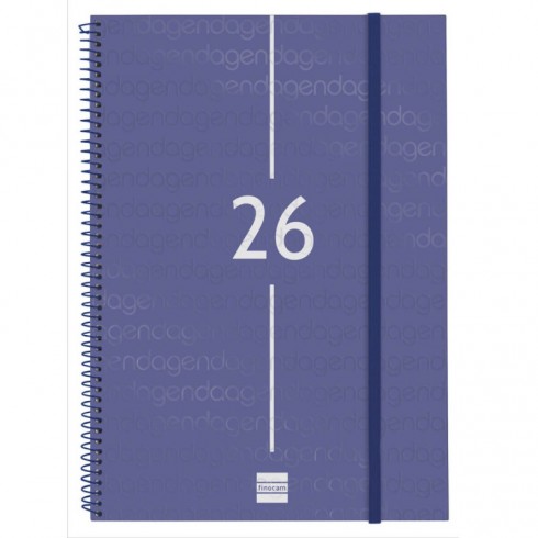 AGENDA YEAR E40 210X297 SV VERT. 2026 AZUL